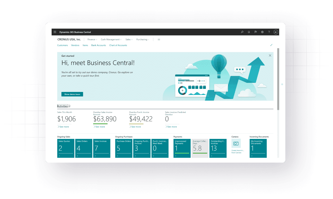 Dynamics 365 Business Central Implementation Dynamics Square™