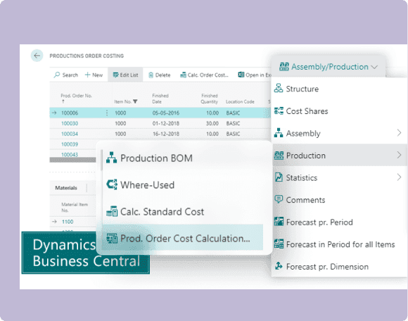 Integrated Financial Insights for Manufacturing Teams