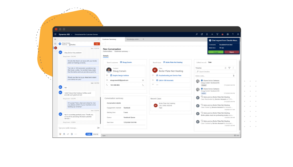 Dynamics 365 for Customer Service