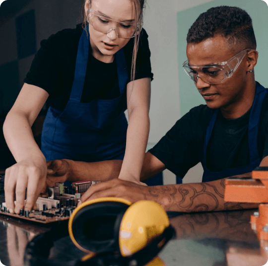 UK electronics manufacturers working with Dynamics Square