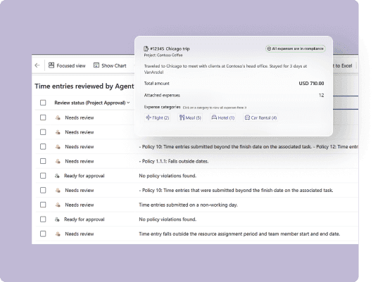 Automated Time, Expense, and Approvals