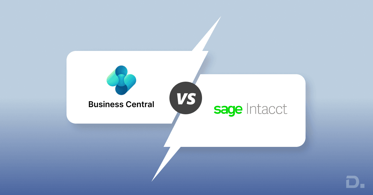 Business Central vs Sage Intacct: Detailed Comparison
