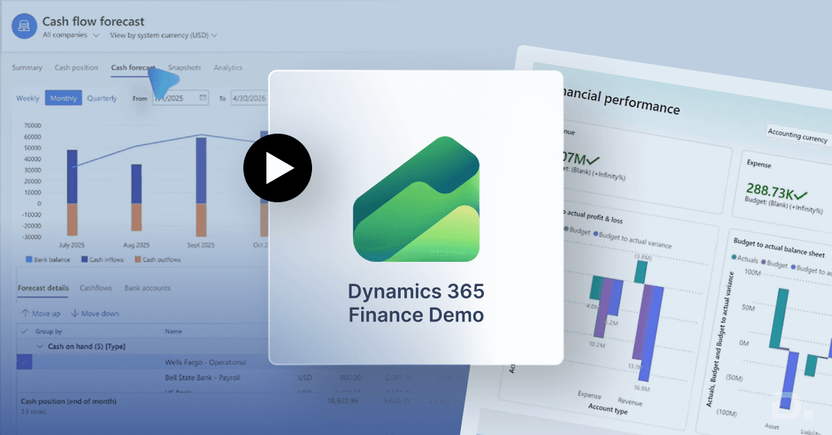 Dynamics 365 Finance Demo: What Features Should You Focus On?