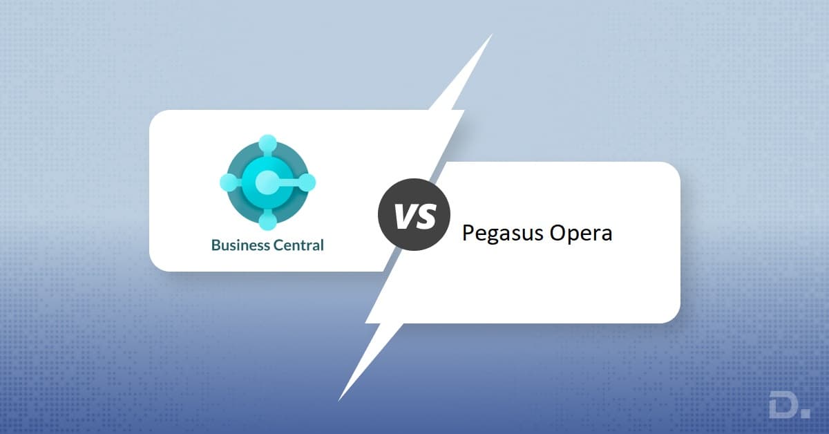 Pegasus Opera vs. Microsoft Dynamics 365 Business Central: Which is best?